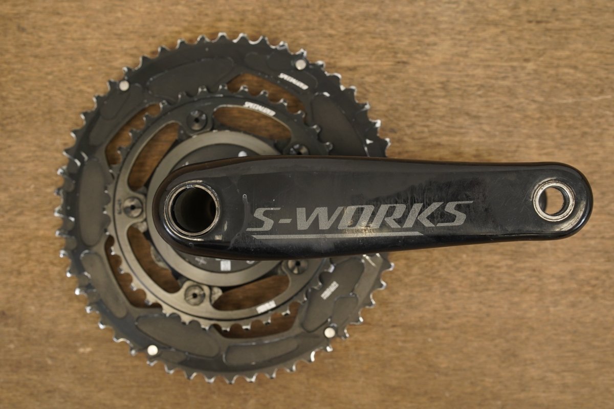 175mm 52/36T Specialized S-WORKS Quarq DZero Power Meter Carbon Crankset