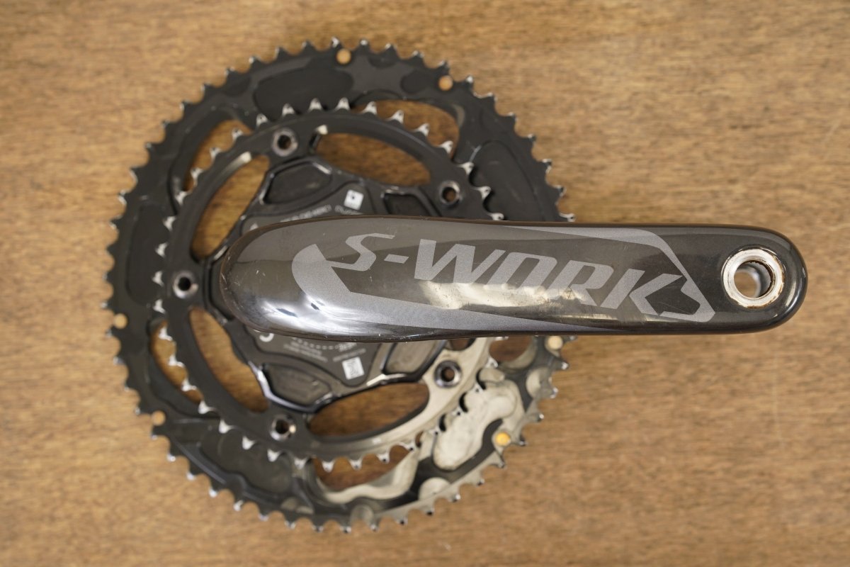 175mm 53/39T BB30 Specialized S-WORKS Quarq Power Meter Carbon Crankset