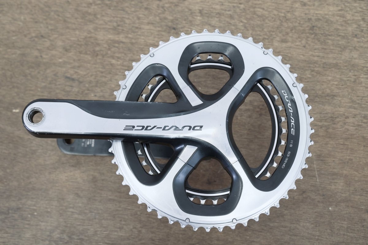 175mm 53/39T Shimano Dura-Ace FC-9000 11 Speed Crankset 9000