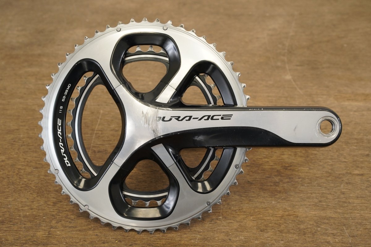 175mm 53/39T Shimano Dura-Ace FC-9000 11 Speed Stages Power Meter Crankset