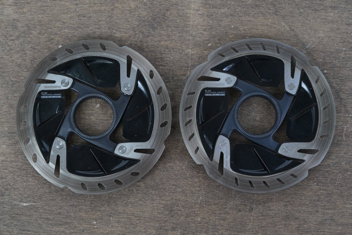 (2) 140mm Shimano Dura-Ace SM-RT900 Center Lock Disc Brake Rotors