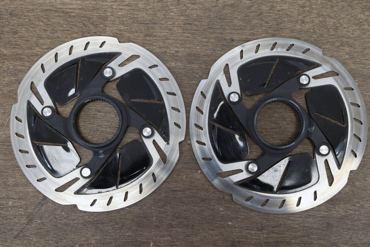 (2) 140mm Shimano Dura-Ace SM-RT900-SS Center Lock Disc Brake Rotors