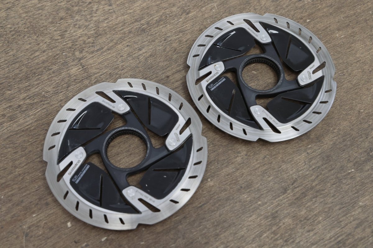 (2) 140mm Shimano Dura-Ace SM-RT900-SS Center Lock Disc Brake Rotors