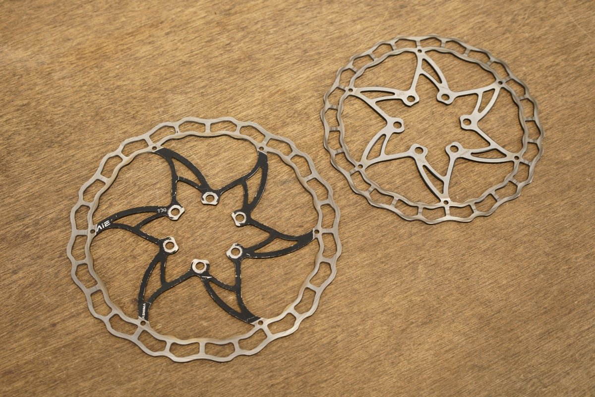 (2) 160mm / 140mm Ashima Ai2 6 Bolt Disc Brake Road Rotor