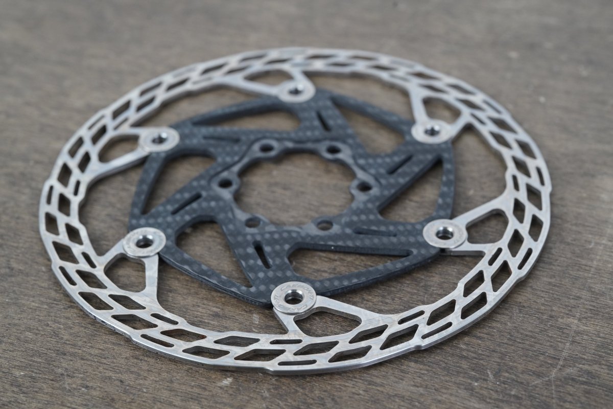 (2) 160mm Carbon-Ti X-Rotor 6 Bolt Disc Brake Road Gravel Rotors