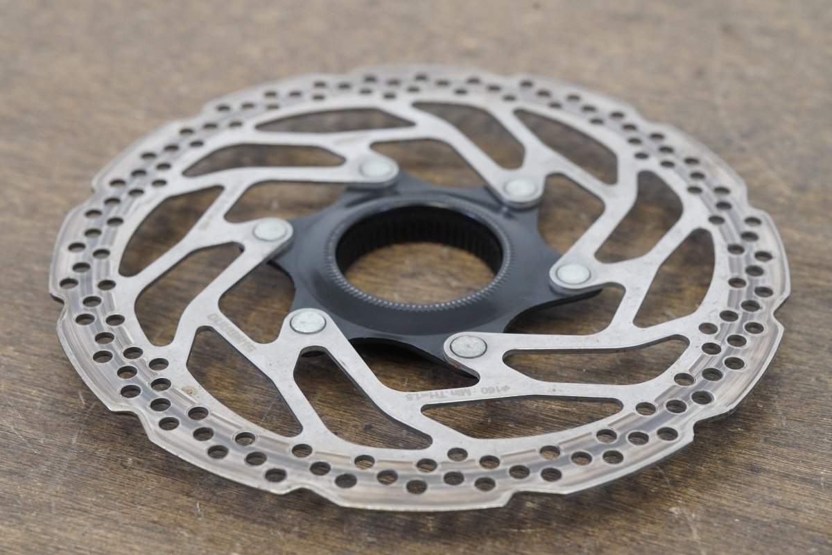 (2) 160mm Shimano Deore SM-RT30-S Center Lock Disc Brake CX Gravel MTB Rotor