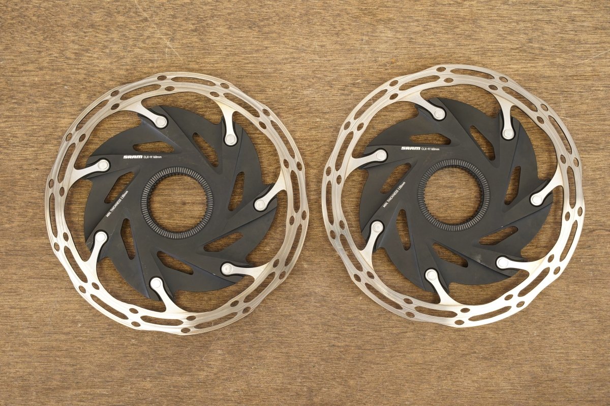 (2) 160mm SRAM CenterLine CLX-R Center Lock Disc Brake Rotor