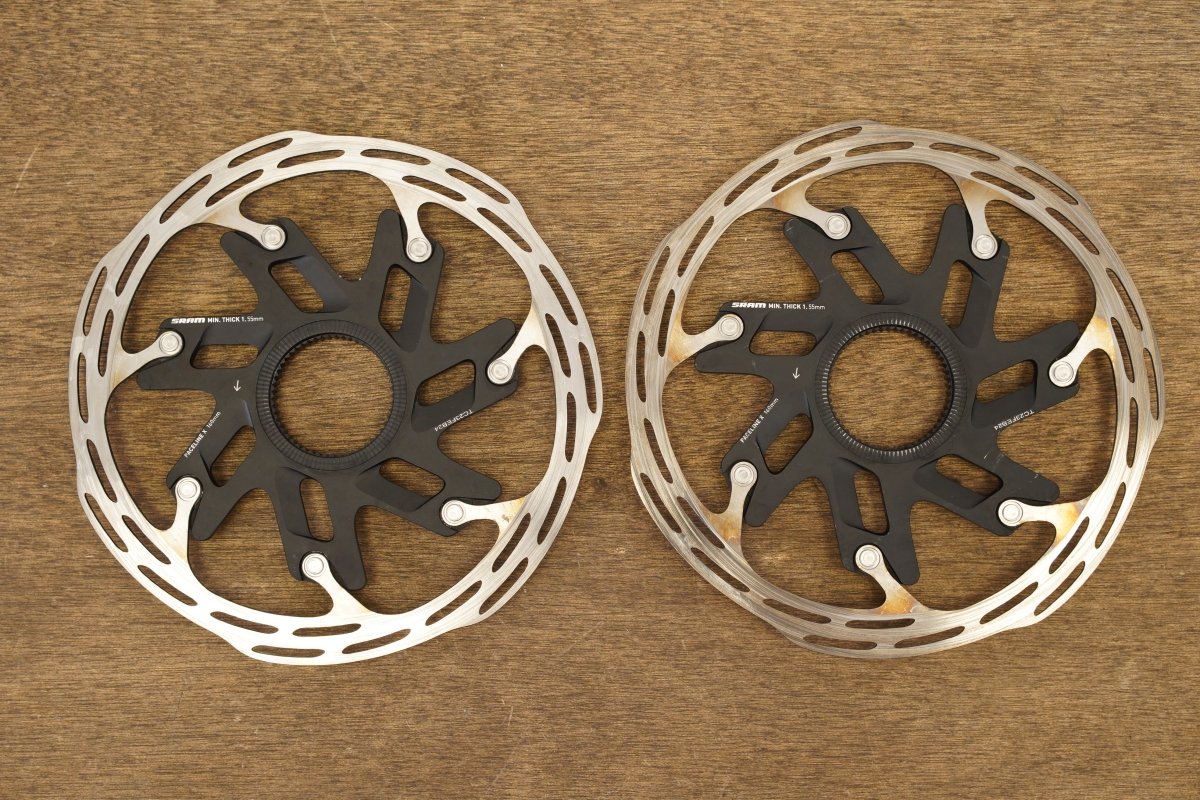 (2) 160mm SRAM PaceLine X Center Lock Disc Brake Rotors