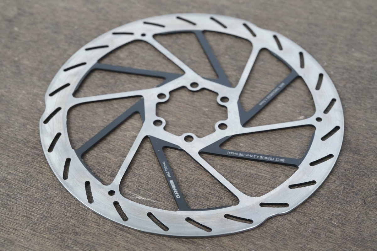 (2) 180mm SRAM HS2 6 Bolt Disc Brake Road MTB Gravel Rotors