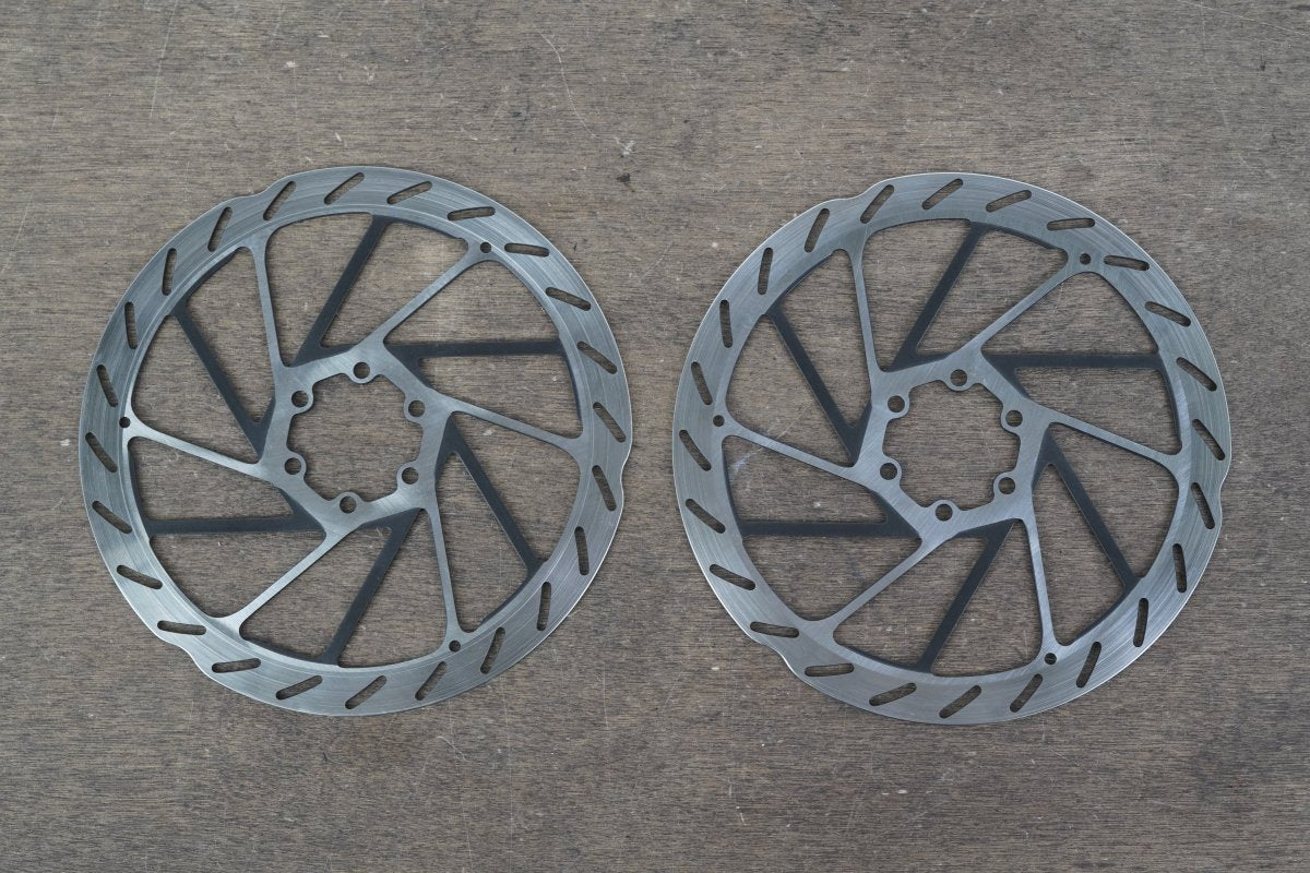 (2) 180mm SRAM HS2 6 Bolt Disc Brake Road MTB Gravel Rotors