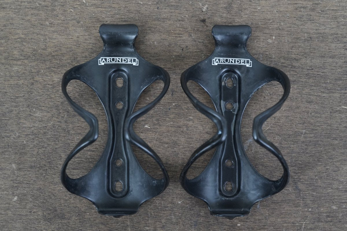 (2) Arundel Mandible Carbon Water Bottle Cages 50g