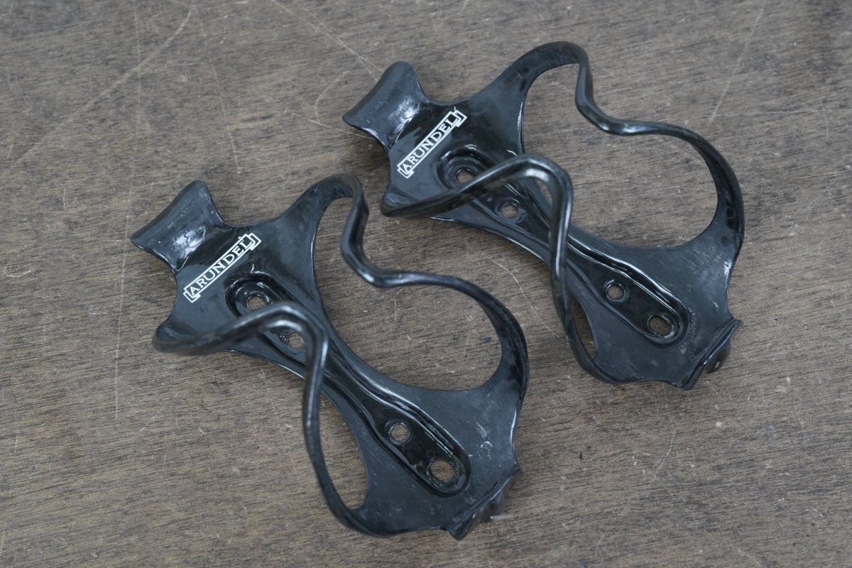 (2) Arundel Mandible Carbon Water Bottle Cages 50g