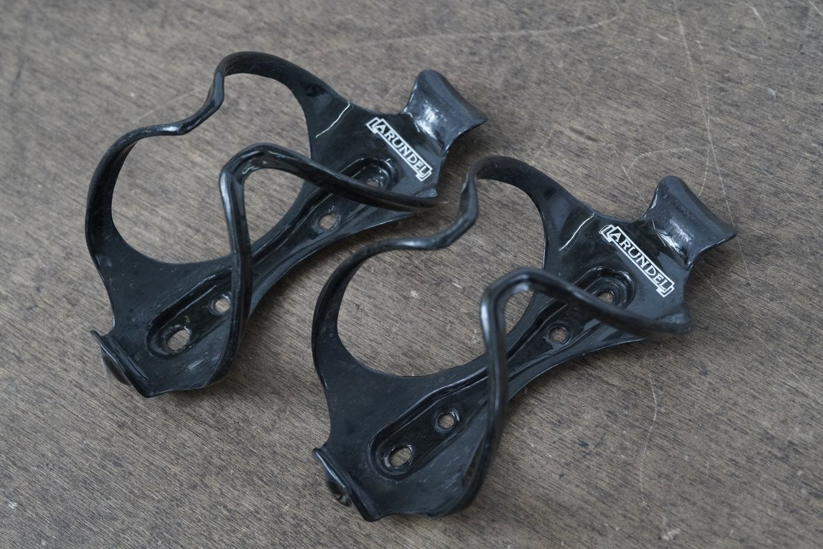 (2) Arundel Mandible Carbon Water Bottle Cages 50g