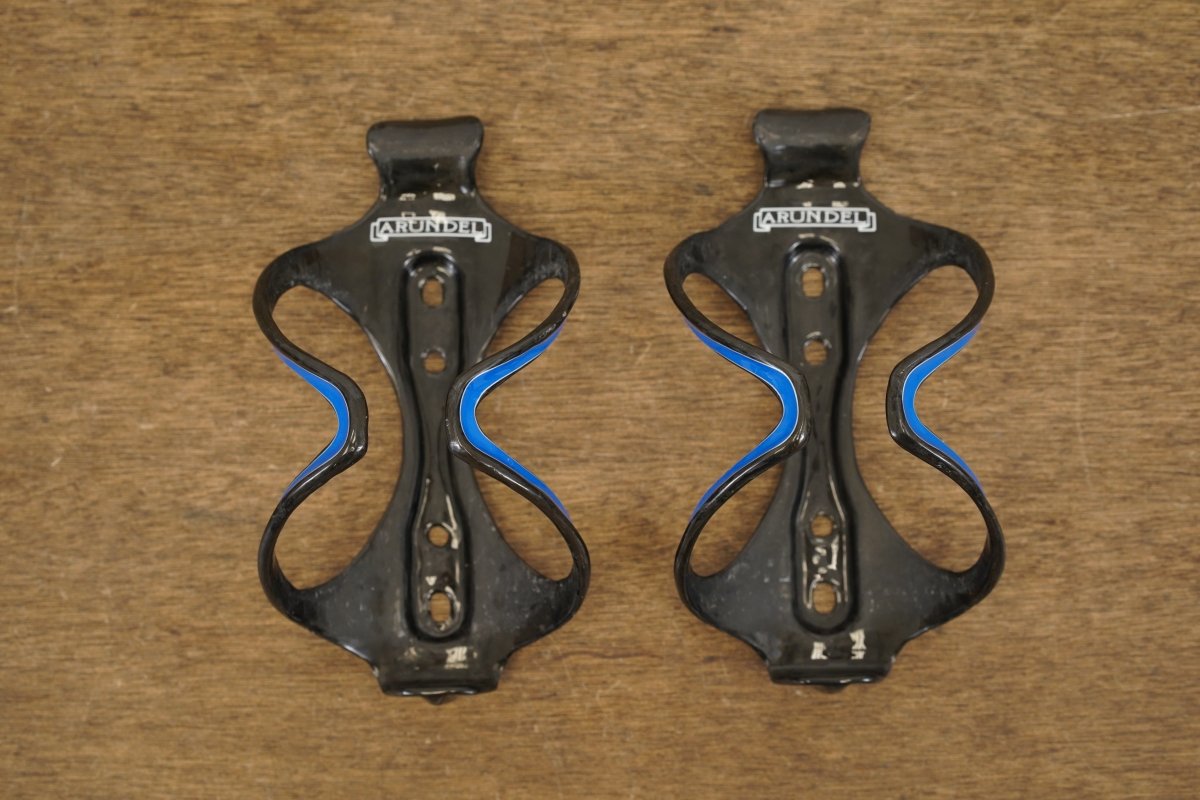 (2) Arundel Mandible Carbon Water Bottle Cages 51g