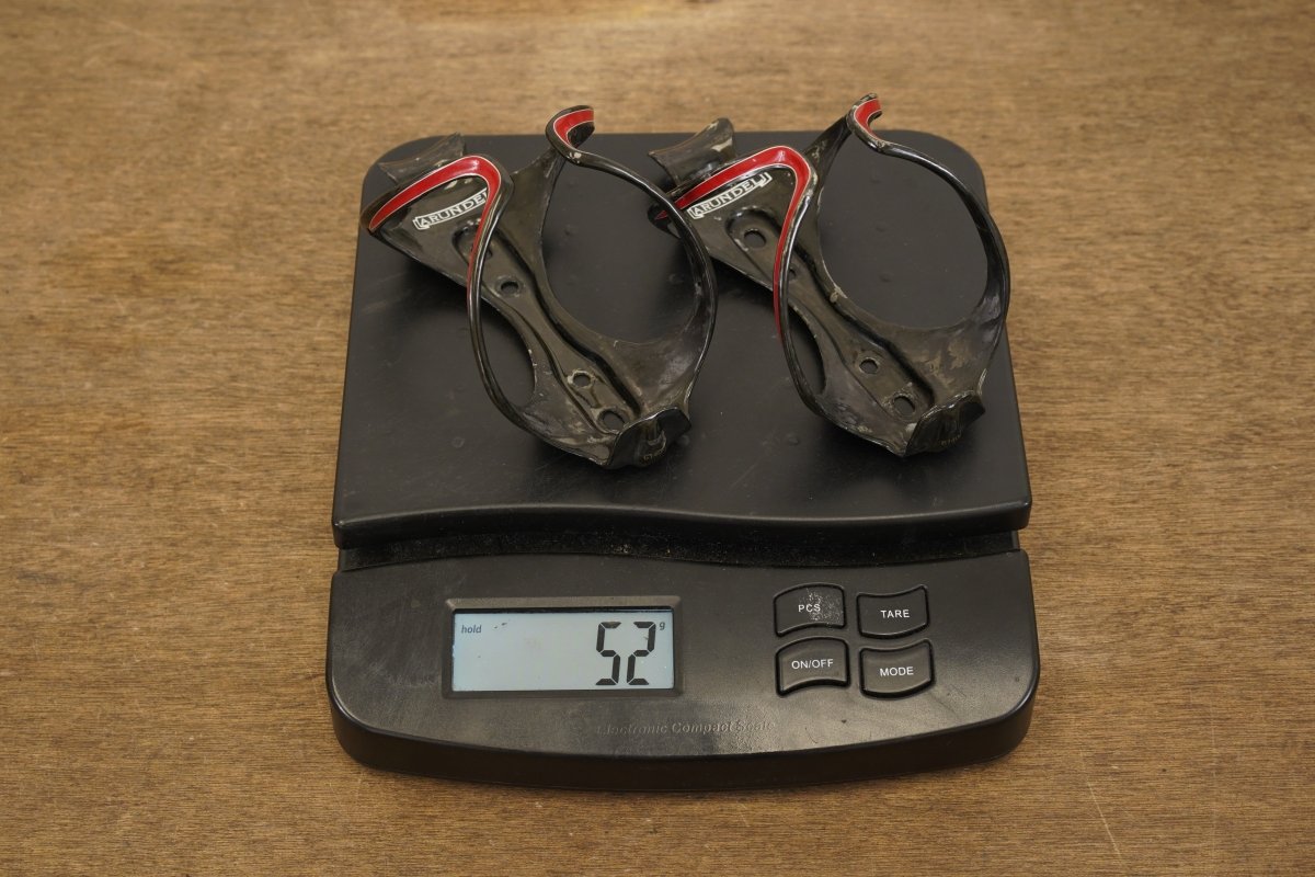 (2) Arundel Mandible Carbon Water Bottle Cages 52g