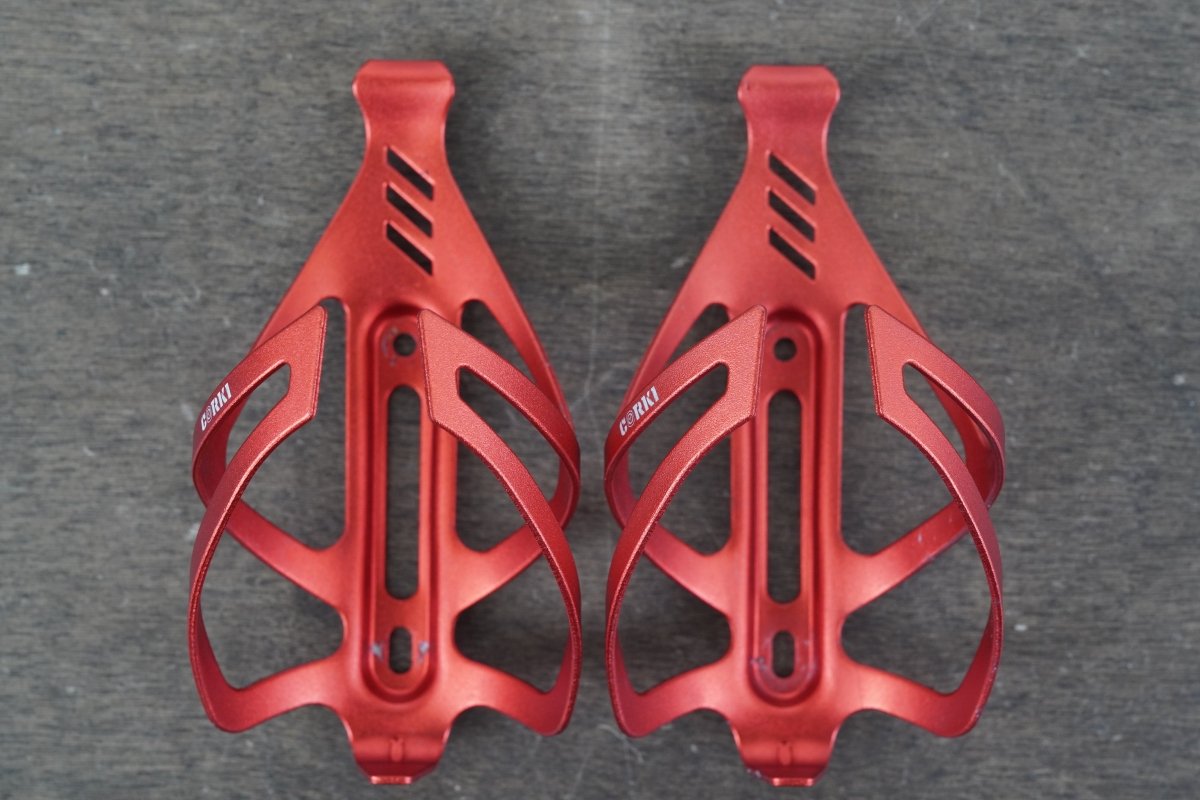 (2) Corki Cycles Alloy Water Bottle Cages 75g