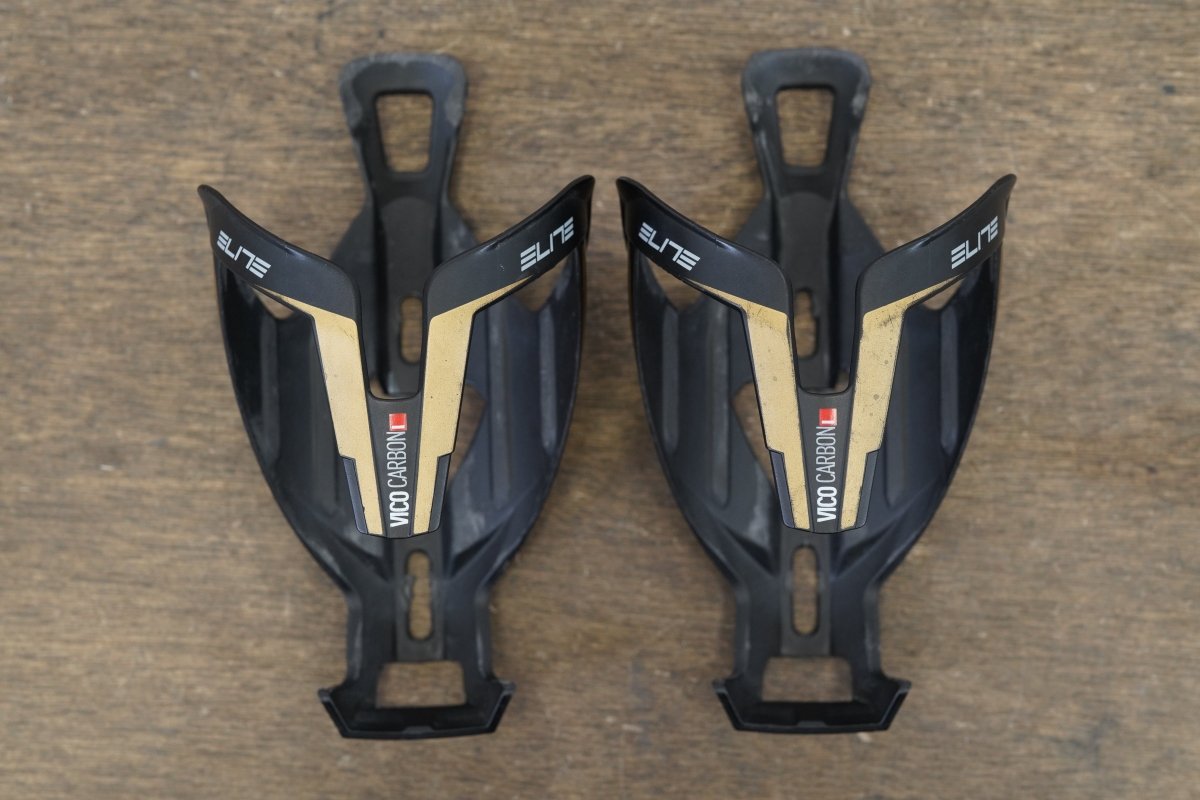 (2) Elite Vico Carbon Water Bottle Cages 53g