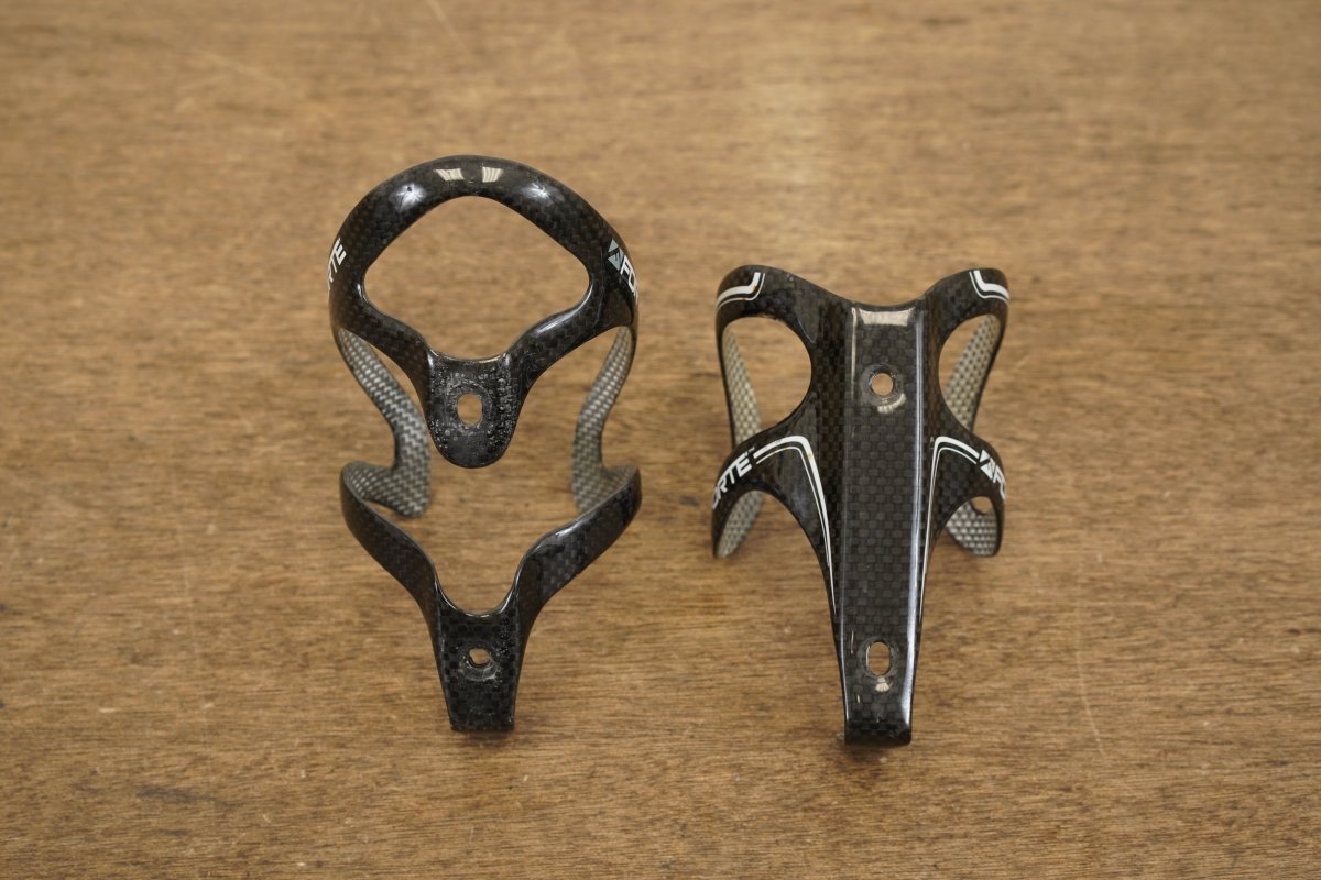 (2) Forte Carbon Water Bottle Cages 53g