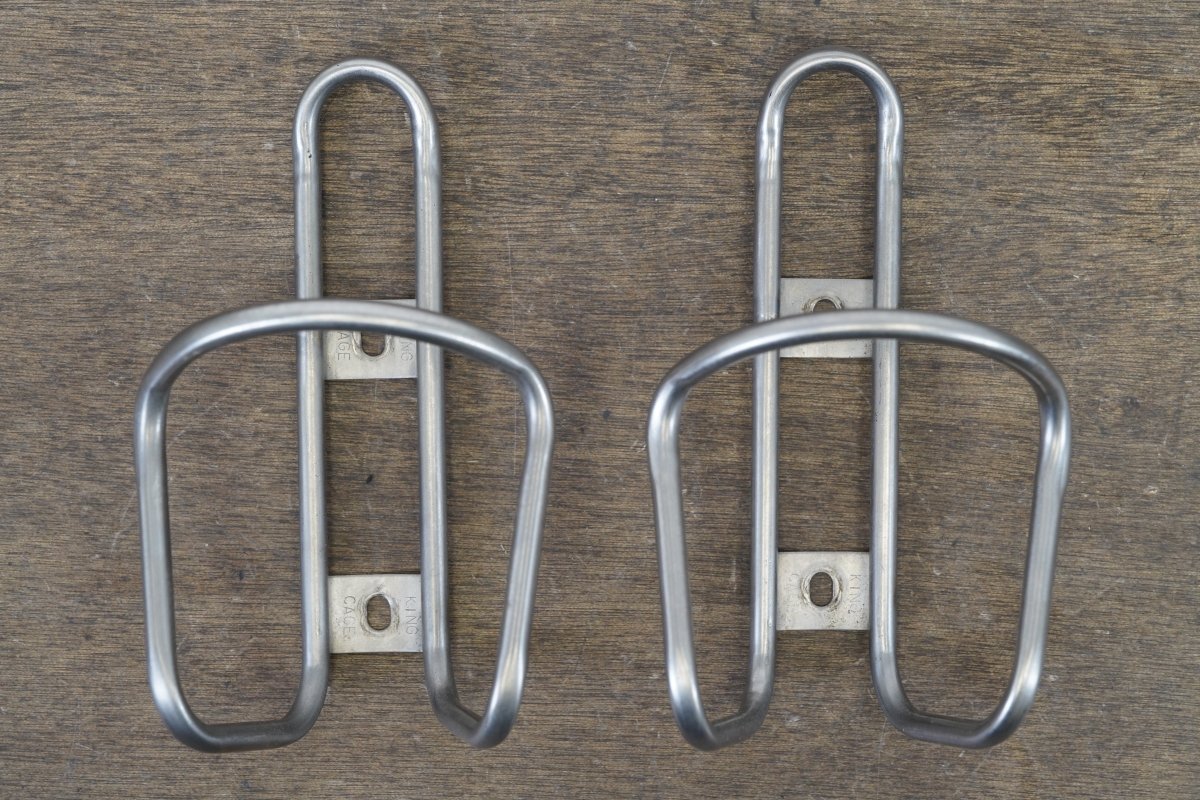 (2) King Cage Titanium Water Bottle Cages 57g