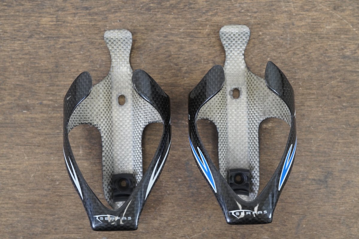 (2) Serfas Carbon Water Bottle Cages 57g