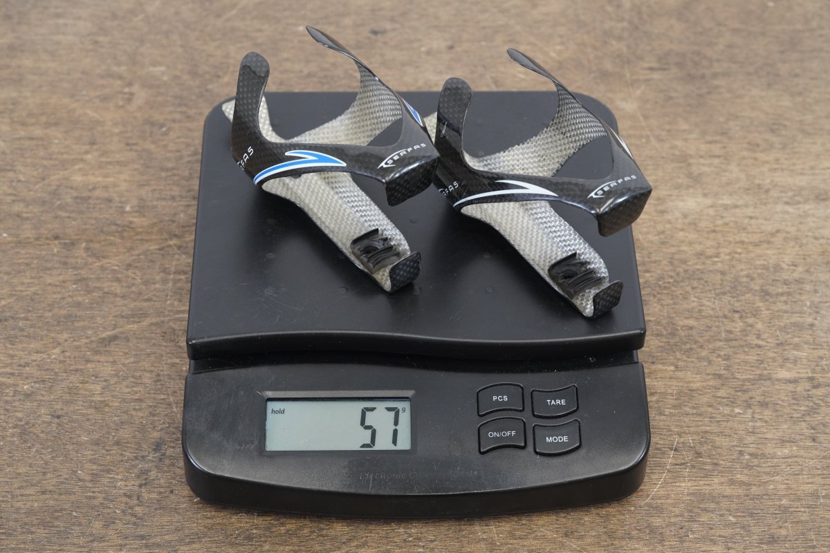 (2) Serfas Carbon Water Bottle Cages 57g