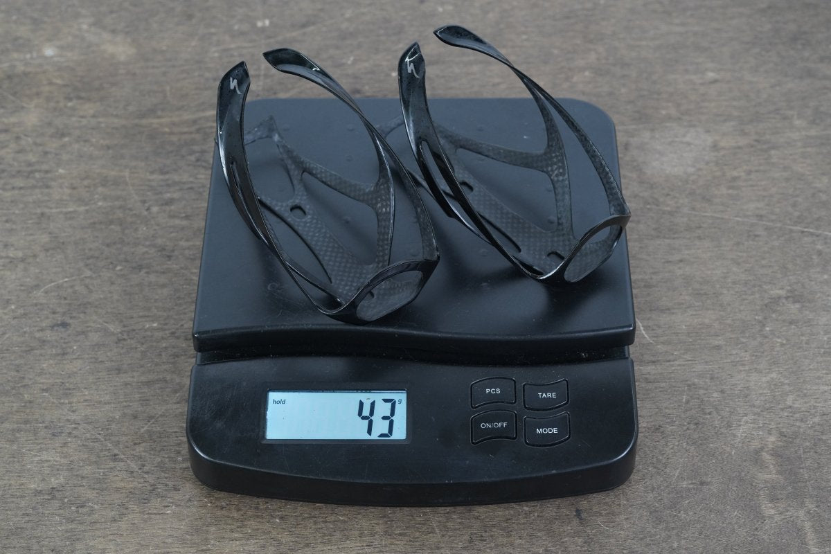 (2) Specialized S-WORKS Rib Cage III Carbon Water Bottle Cages 43g