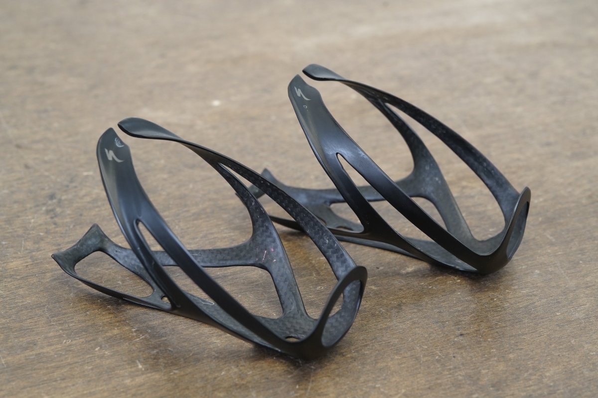 (2) Specialized S-WORKS Rib Cage III Carbon Water Bottle Cages 46g