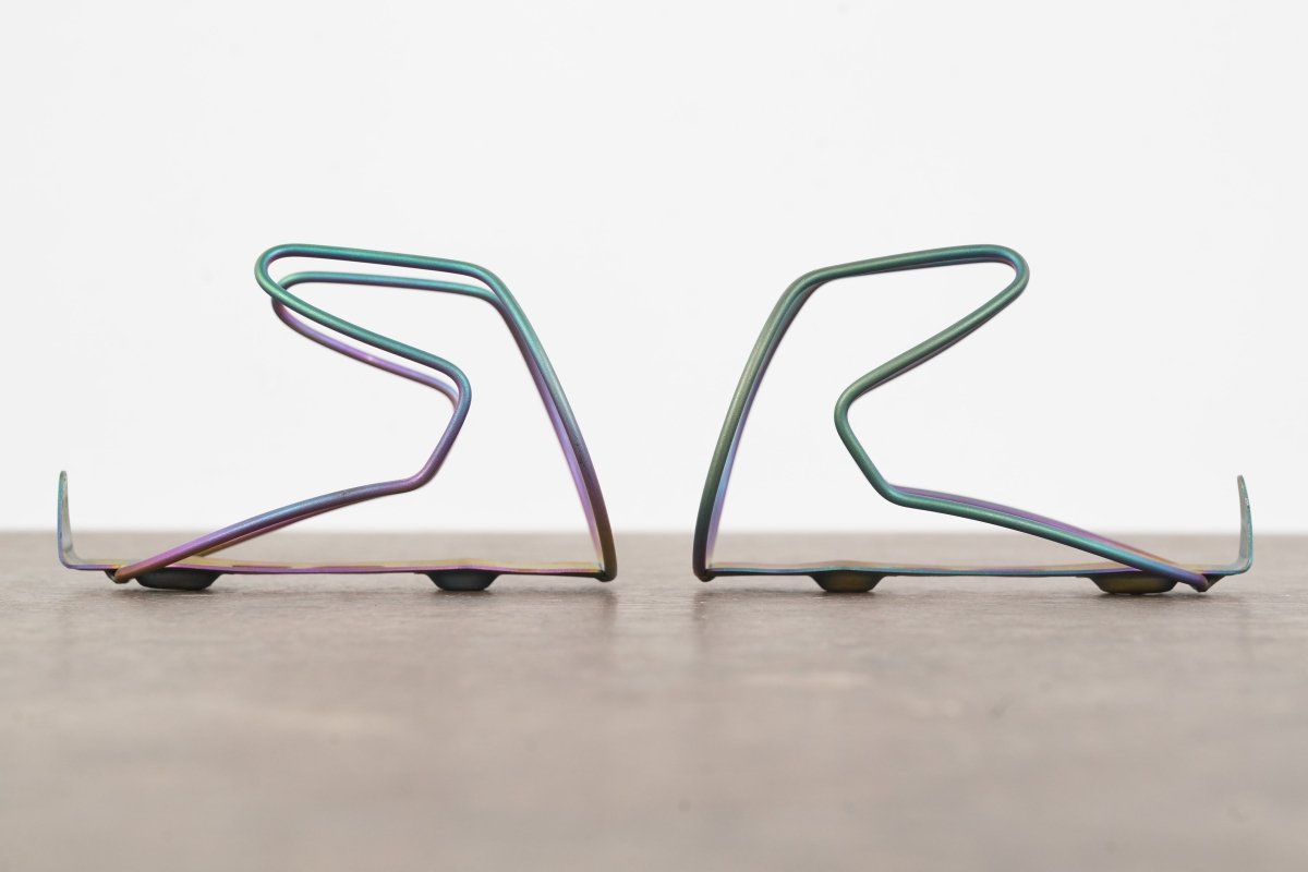 (2) Supacaz TiFly Titanium Water Bottle Cages 58g