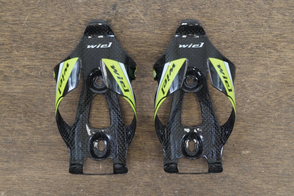 (2) Wiel Carbon Water Bottle Cages 44g