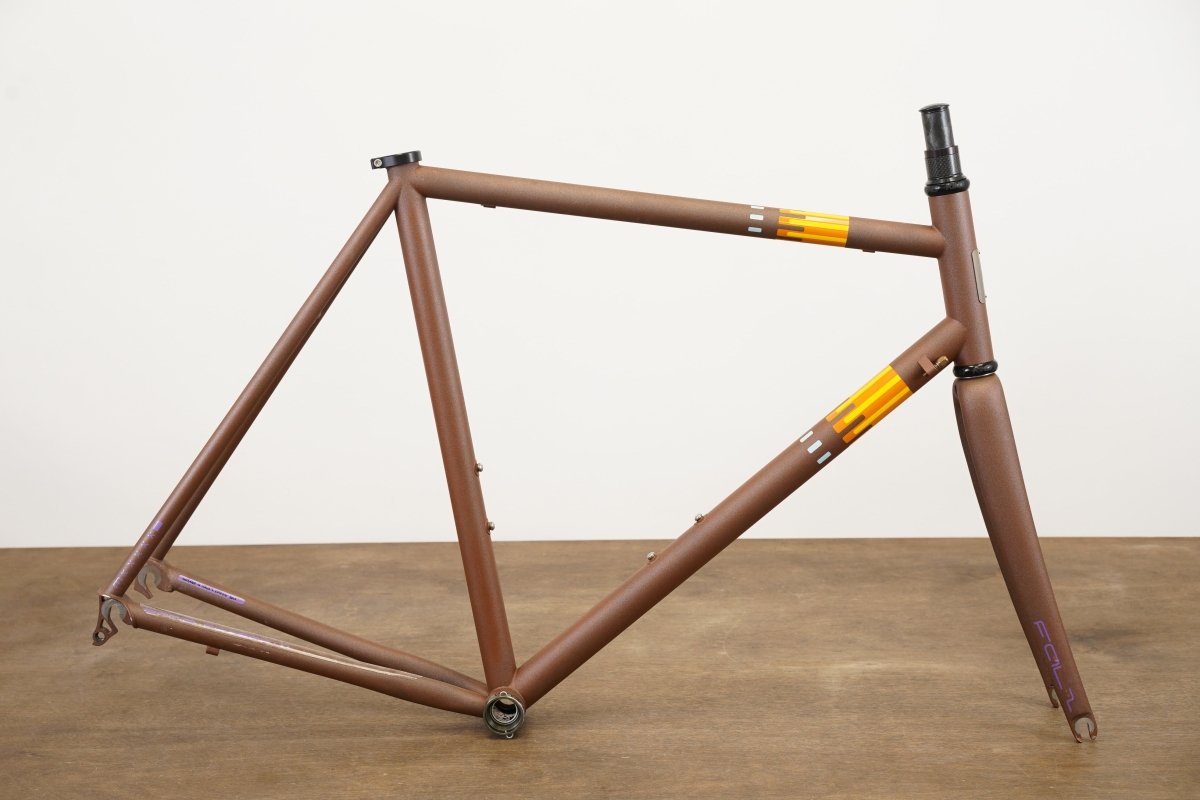 2013 56cm Pegoretti Marcelo MXXXXXO Rust Steel Rim Brake Road Frameset