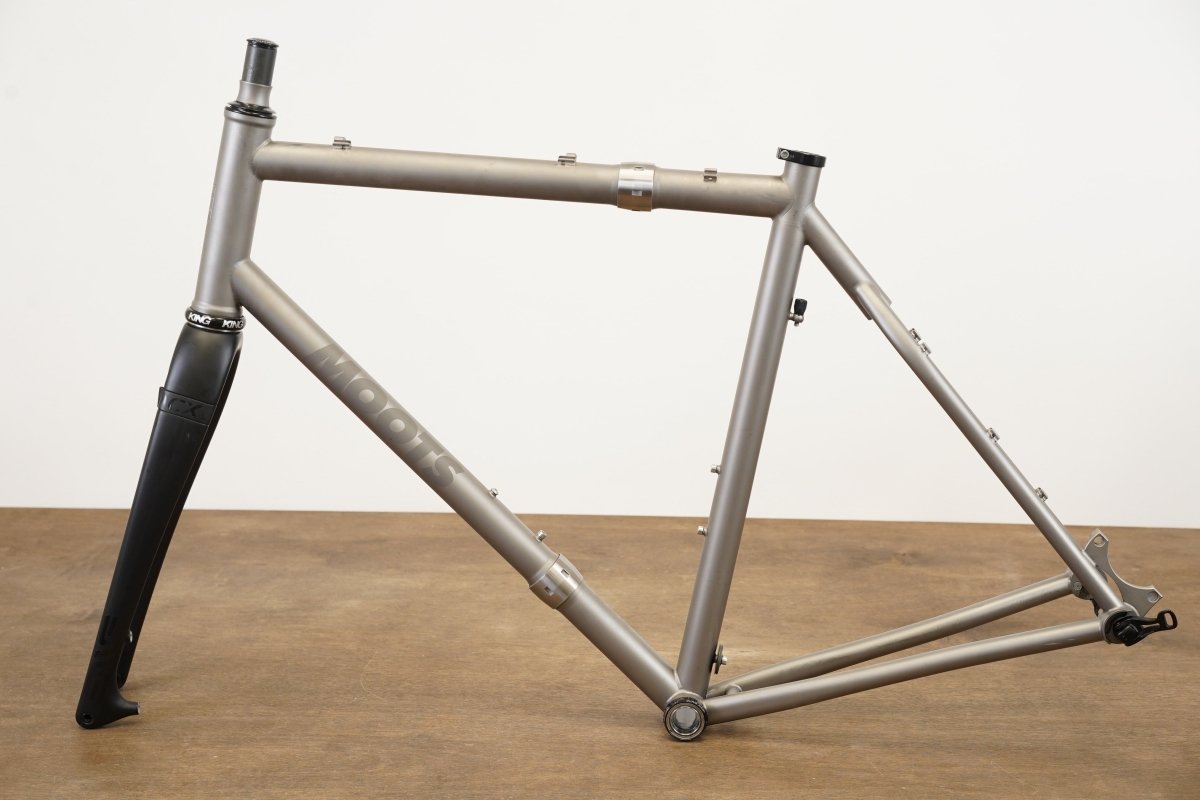 2017 53cm Moots Routt RSL S&S Cooupler ENVE Titanium Disc Brake Road Frameset