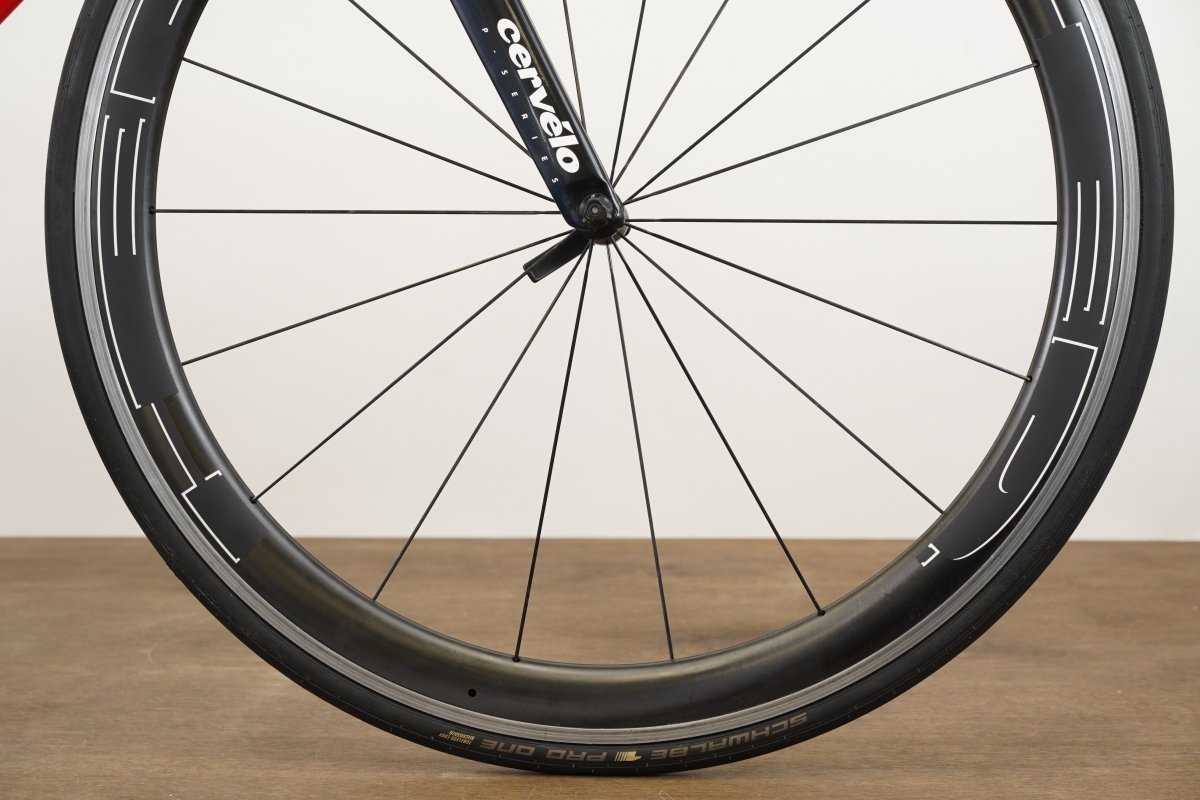 2019 48cm Cervelo P3 Ultegra R8050 Di2 HED Carbon TT Triathlon Rim Brake Bike