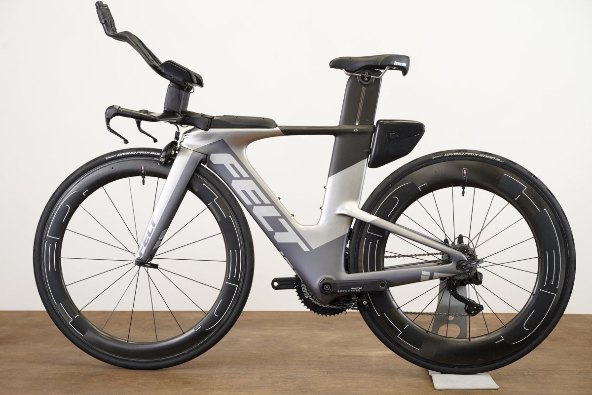 2019 48cm Felt IA10 Ultegra R8050 Di2 HED Jet Carbon TT Triathlon Rim Bike