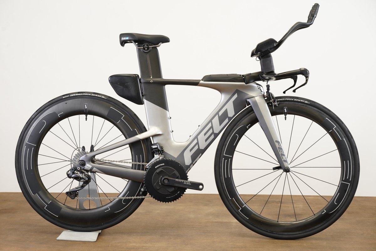 2019 48cm Felt IA10 Ultegra R8050 Di2 HED Jet Carbon TT Triathlon Rim Bike