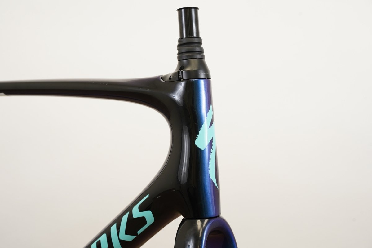 2019 58cm Specialized S-WORKS Roubaix McLaren Future Shock Carbon Disc Frameset