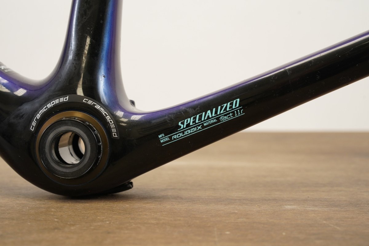 2019 58cm Specialized S-WORKS Roubaix McLaren Future Shock Carbon Disc Frameset