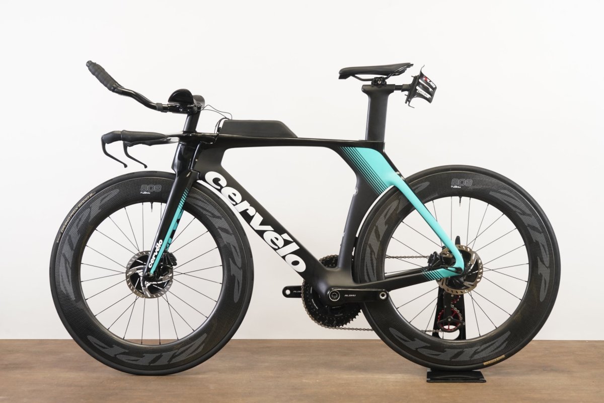 2020 54cm Cervelo P5 Dura-Ace Di2 Zipp 808 NSW Carbon TT Triathlon Disc Bike