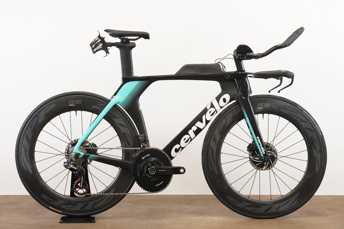 2020 54cm Cervelo P5 Dura-Ace Di2 Zipp 808 NSW Carbon TT Triathlon Disc Bike