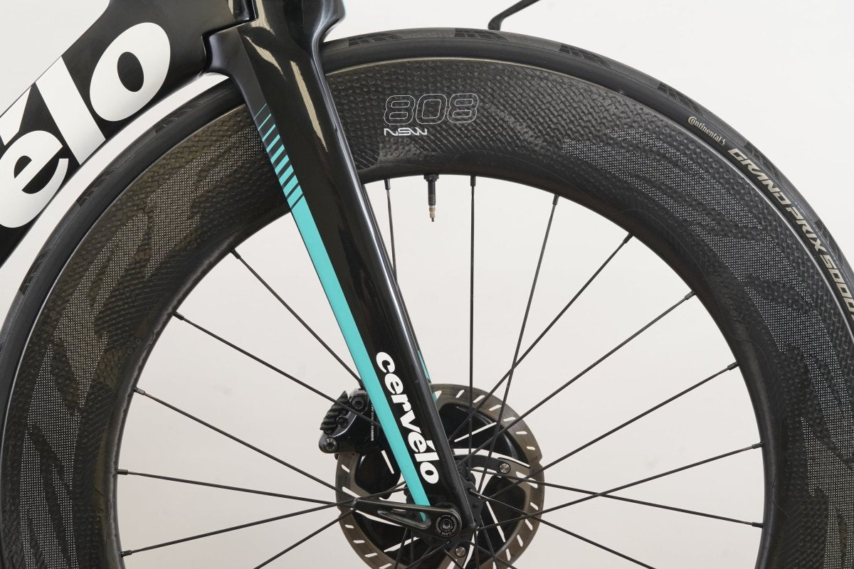 2020 54cm Cervelo P5 Dura-Ace Di2 Zipp 808 NSW Carbon TT Triathlon Disc Bike