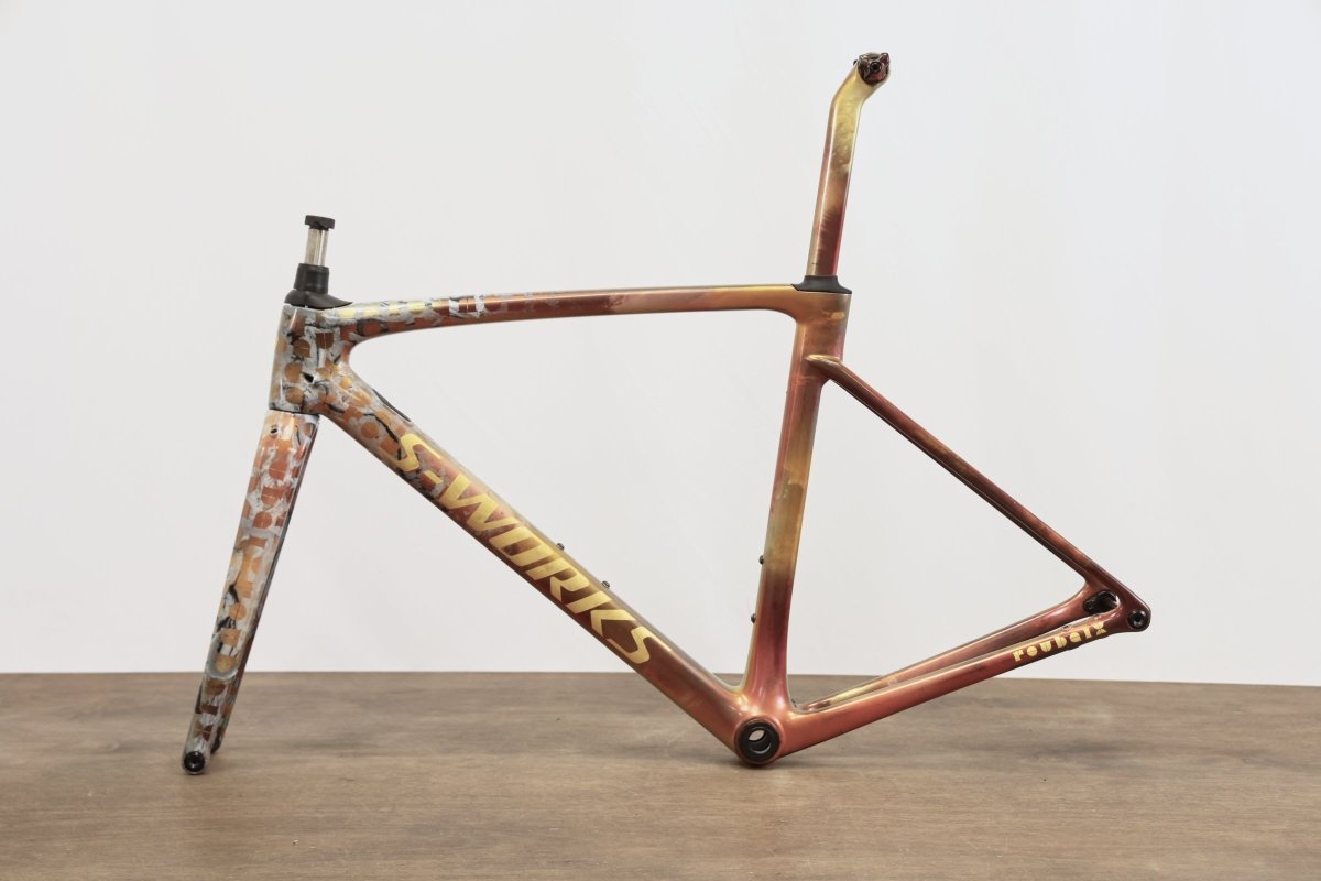2020 57cm Specialized S-WORKS Roubaix Team Future Shock Carbon Disc Frameset