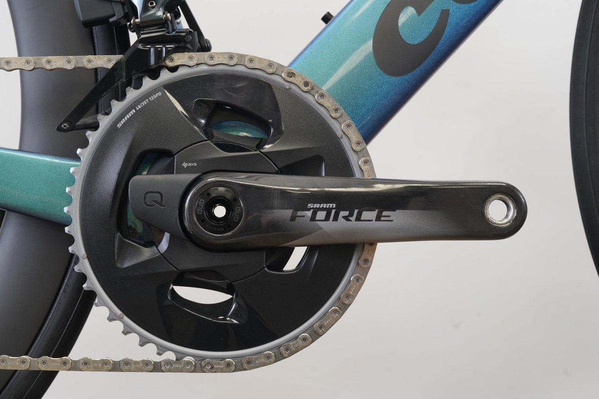 2021 51cm Cervelo S5 SRAM Force AXS Quarq Reserve 50|50 Carbon Disc Road Bike
