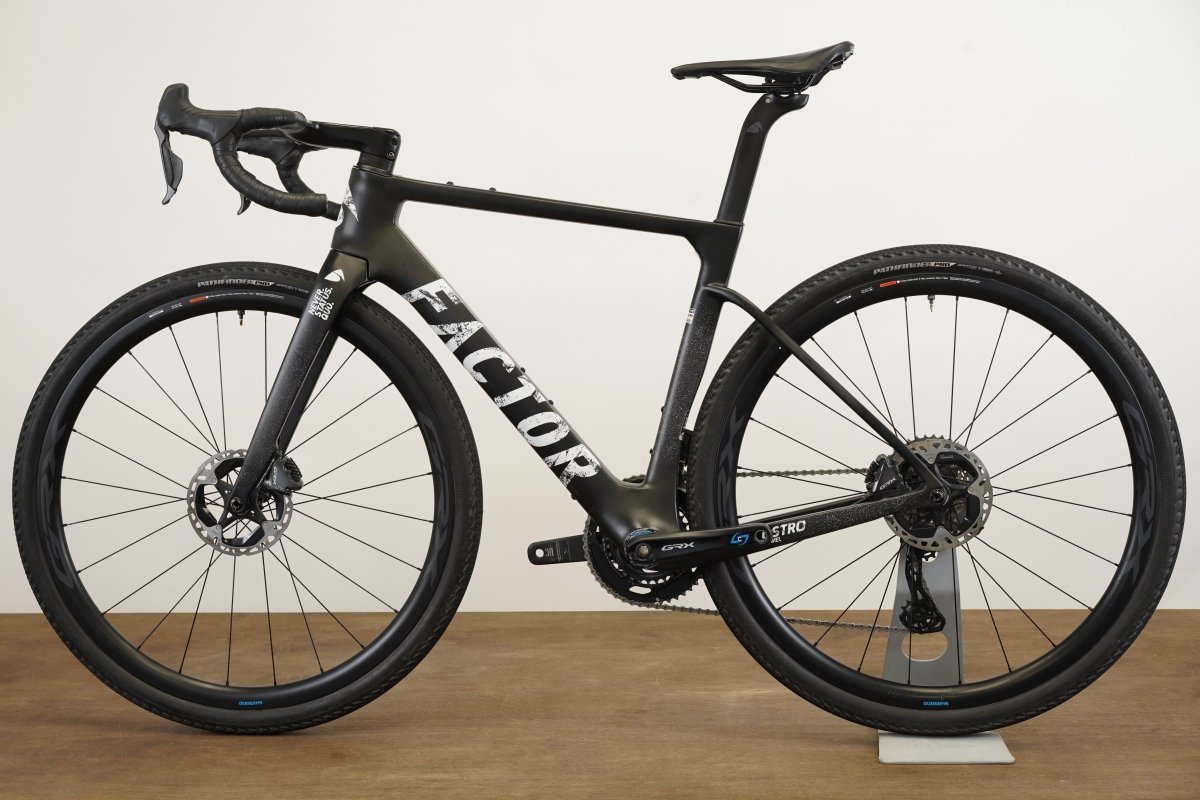 2023 54cm Factor Ostro Gravel GRX RX815 Di2 WH-RX870 Carbon Gravel Disc Bike