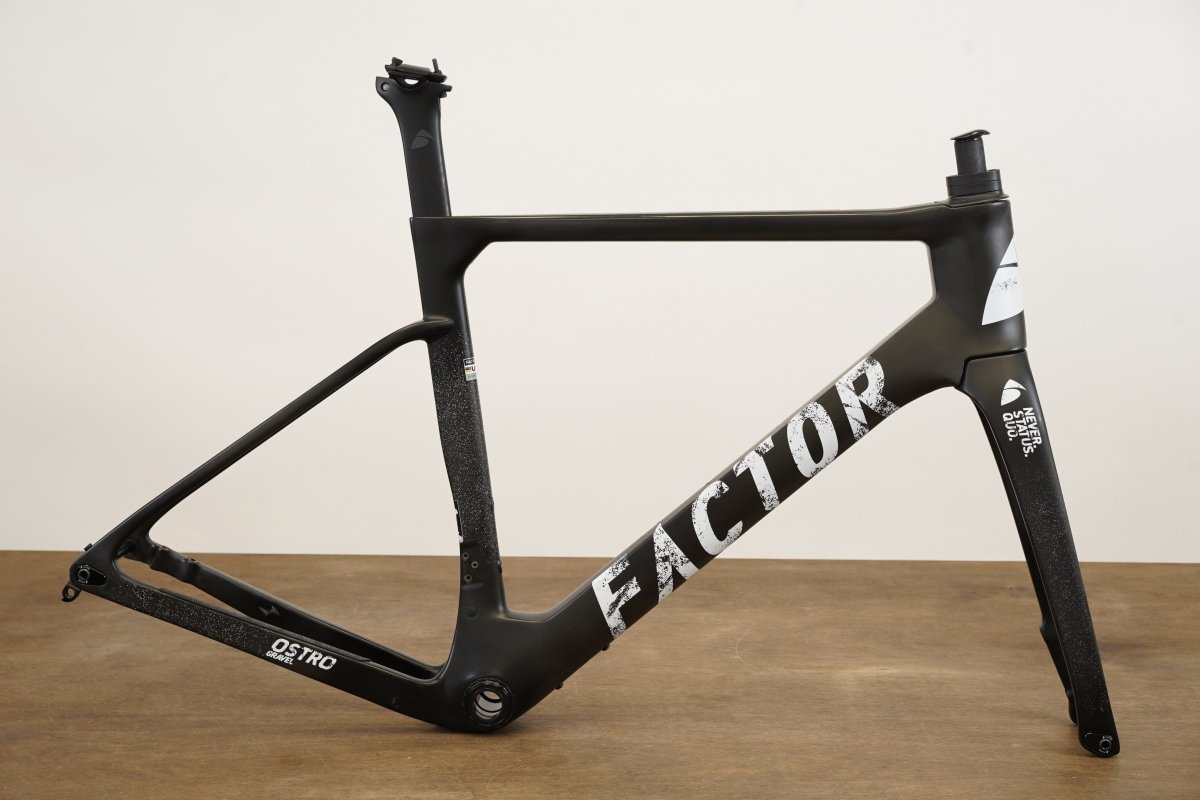2023 56cm Factor Ostro Gravel Carbon Disc Brake Gravel Frameset