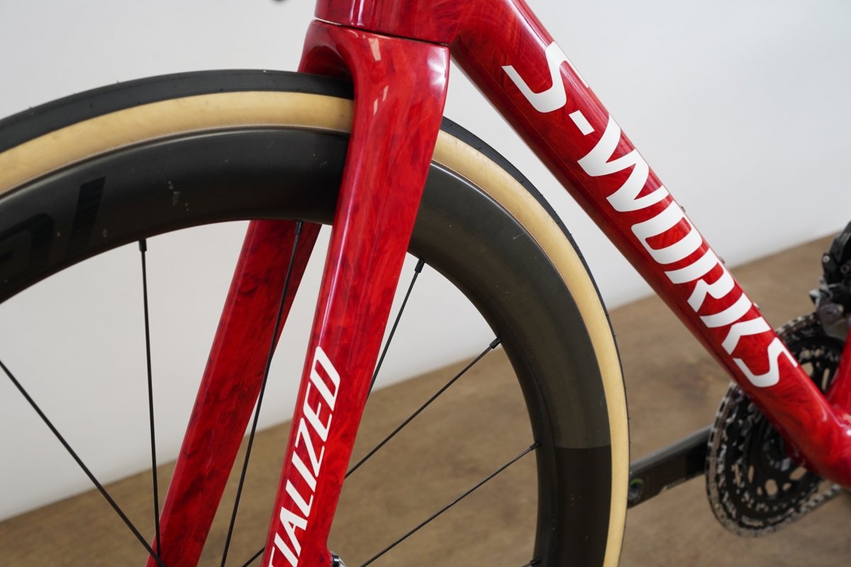 2024 56cm Specialized S-WORKS Tarmac SL8 SRAM Red AXS Roval CLX II Disc Bike