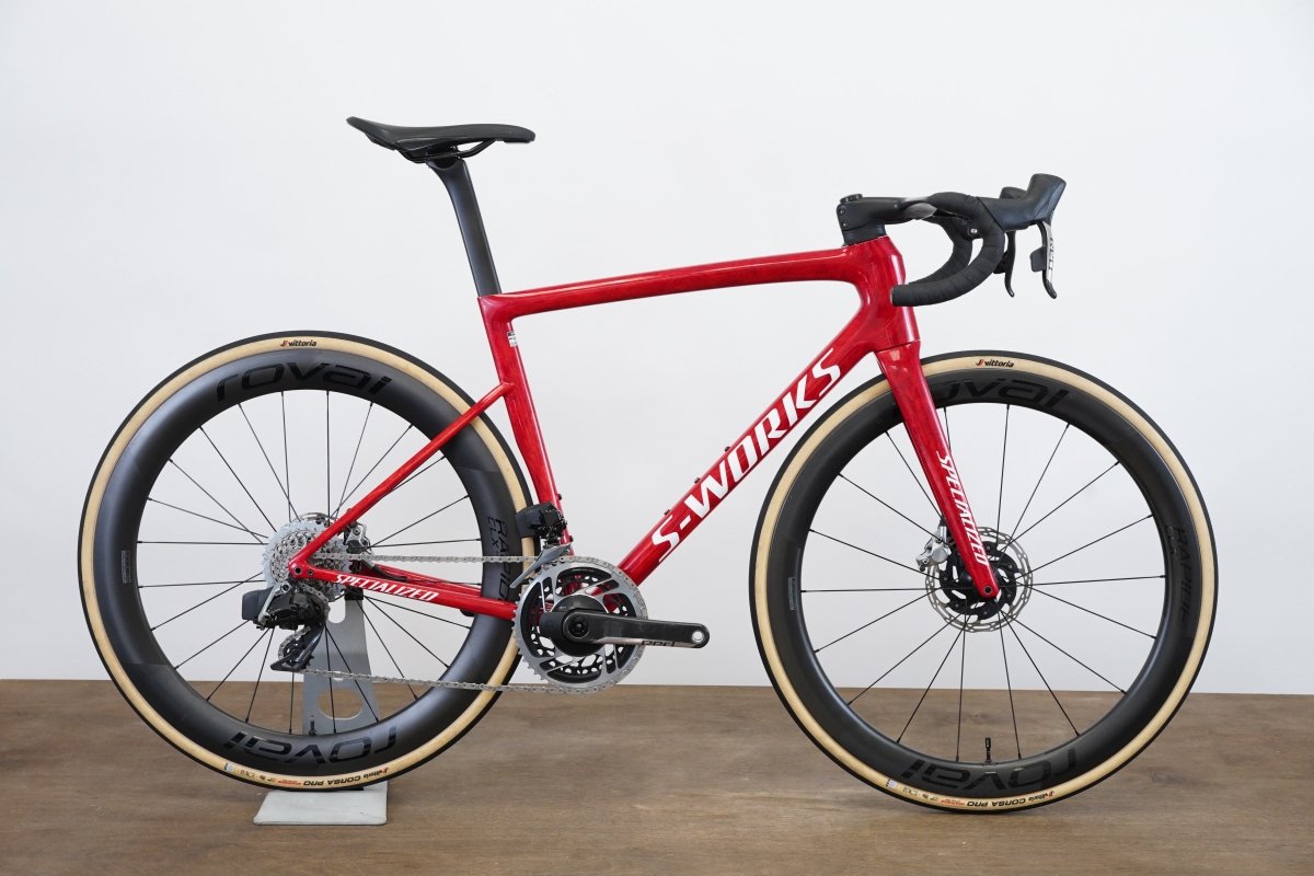 2024 56cm Specialized S-WORKS Tarmac SL8 SRAM Red AXS Roval CLX II Disc Bike