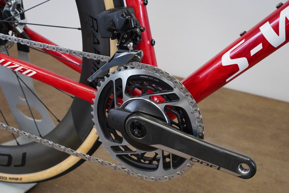 2024 56cm Specialized S-WORKS Tarmac SL8 SRAM Red AXS Roval CLX II Disc Bike