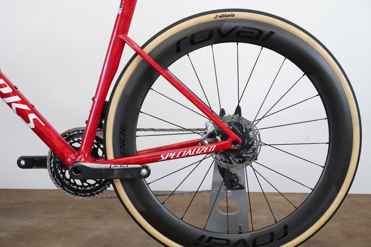 2024 56cm Specialized S-WORKS Tarmac SL8 SRAM Red AXS Roval CLX II Disc Bike