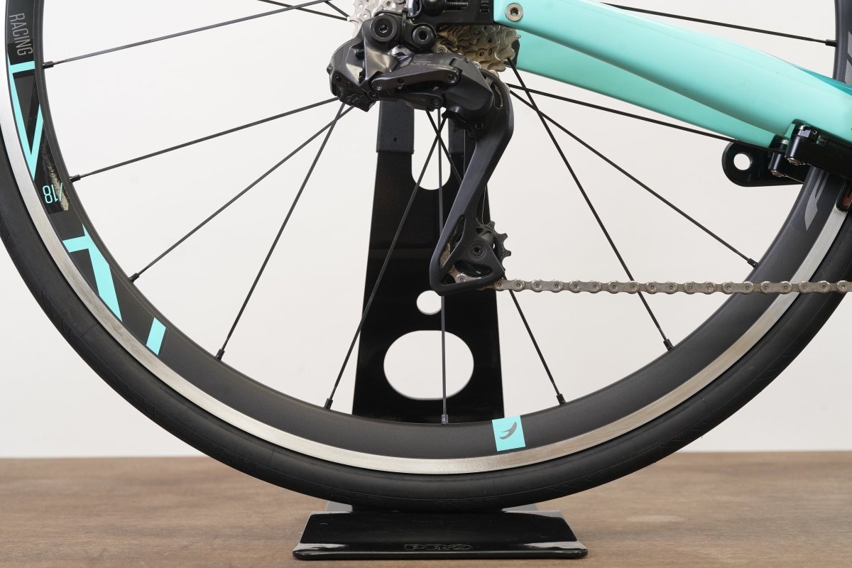2024 M Bianchi Aquila Dura-Ace Ultegra Di2 12 Speed Carbon TT Triathlon Rim Bike