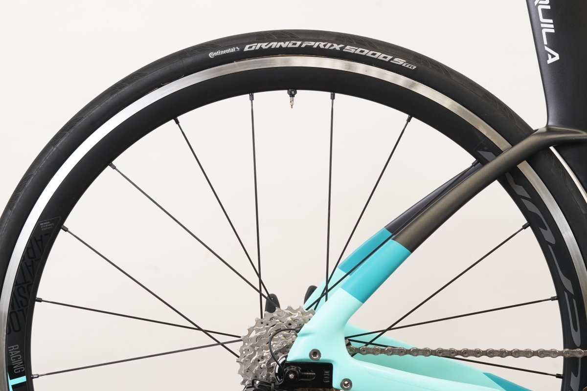 2024 M Bianchi Aquila Dura-Ace Ultegra Di2 12 Speed Carbon TT Triathlon Rim Bike