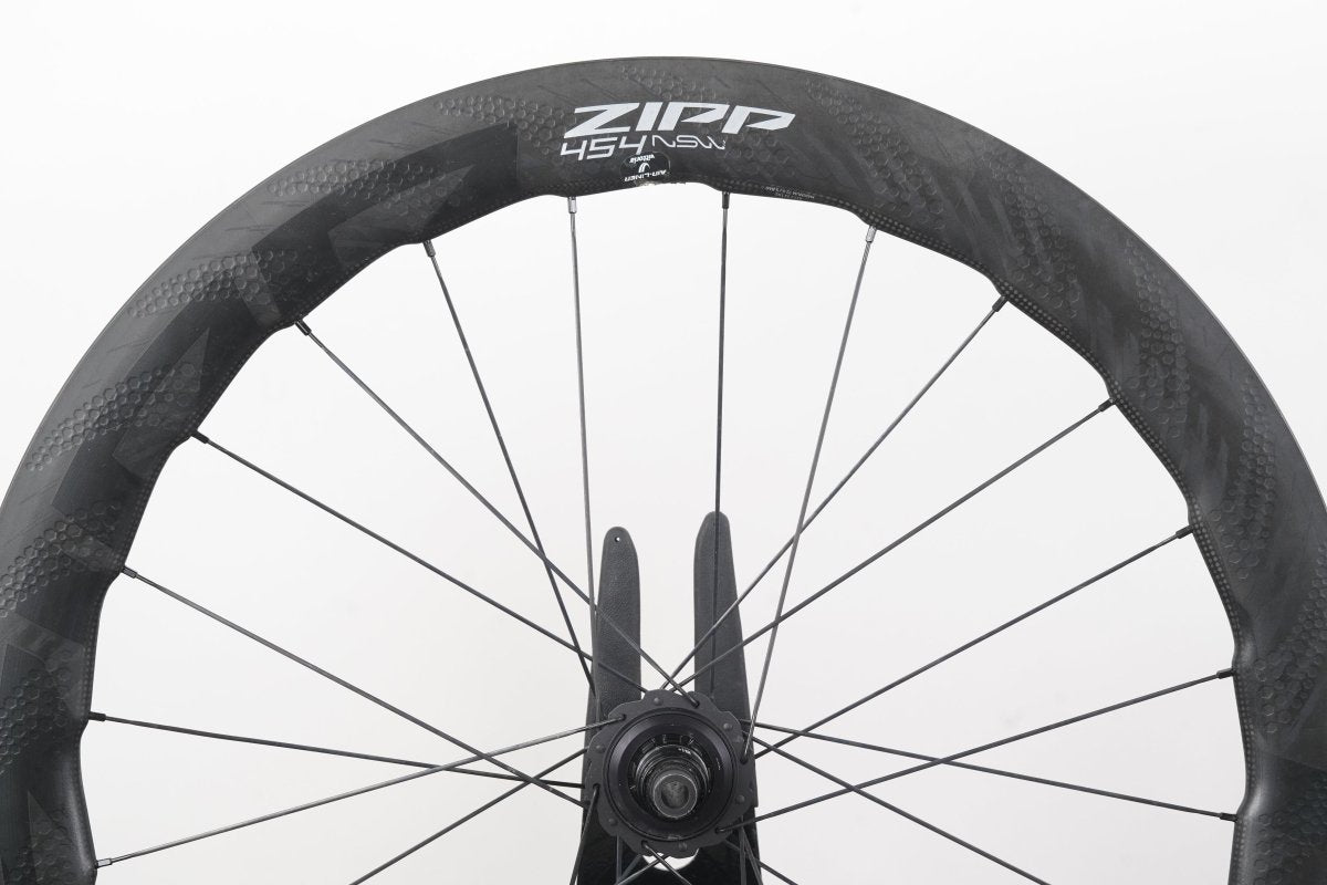 2024 Zipp 454 NSW ZR1 Carbon Tubeless Clincher Disc Brake Wheelset XDR 12 speed
